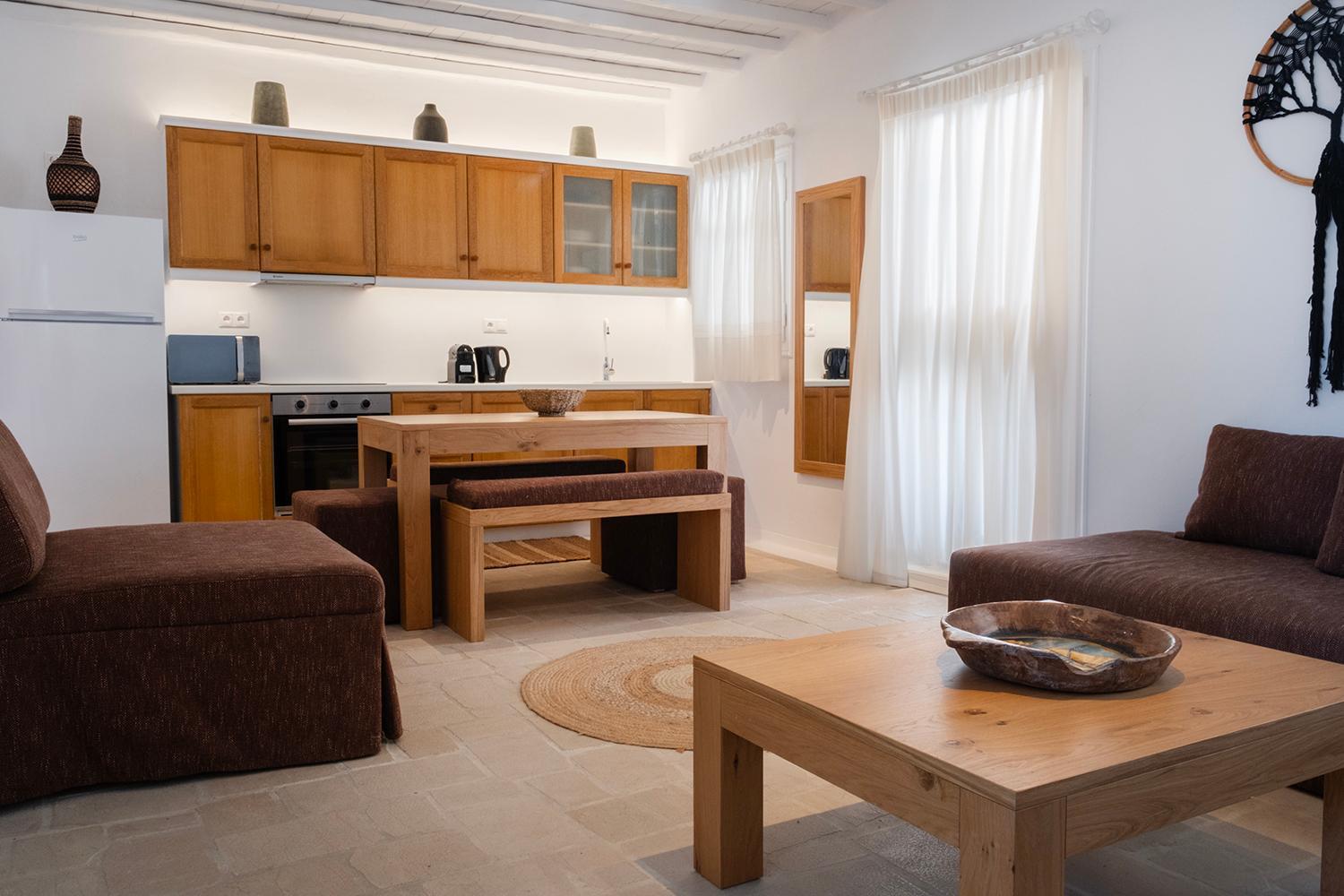 Mykonian Style W Shared Pool Houses & Nighttime Security Guard ออร์นอส ภายนอก รูปภาพ