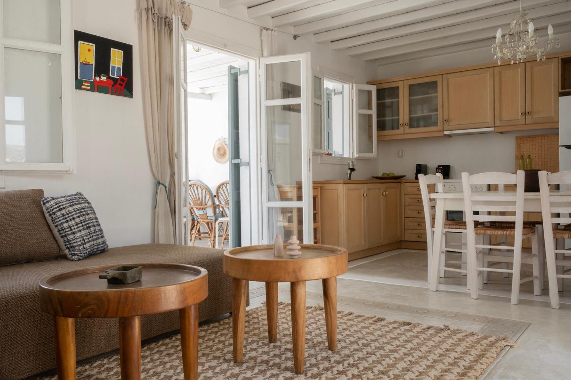 Mykonian Style W Shared Pool Houses & Nighttime Security Guard ออร์นอส ภายนอก รูปภาพ